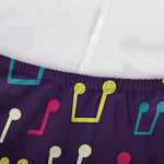 Cute Music Notes Pattern Print Sofa Cover