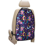 Cute Night Star Unicorn Pattern Print Car Seat Organizers