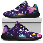 Cute Night Star Unicorn Pattern Print Sport Shoes GearFrost