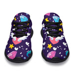 Cute Night Star Unicorn Pattern Print Sport Shoes GearFrost