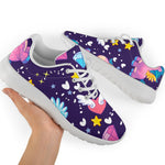 Cute Night Star Unicorn Pattern Print Sport Shoes GearFrost