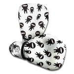 Cute Ninja Pattern Print Boxing Gloves
