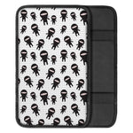 Cute Ninja Pattern Print Car Center Console Cover