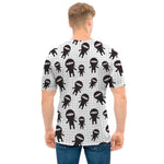 Cute Ninja Pattern Print Men's T-Shirt