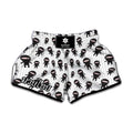 Cute Ninja Pattern Print Muay Thai Boxing Shorts