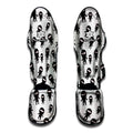 Cute Ninja Pattern Print Muay Thai Shin Guards