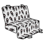 Cute Ninja Pattern Print Pet Car Back Seat Cover