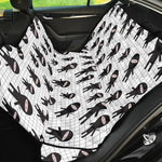 Cute Ninja Pattern Print Pet Car Back Seat Cover