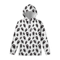 Cute Ninja Pattern Print Pullover Hoodie