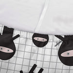 Cute Ninja Pattern Print Sofa Cover
