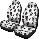 Cute Ninja Pattern Print Universal Fit Car Seat Covers