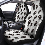 Cute Ninja Pattern Print Universal Fit Car Seat Covers