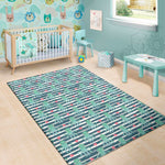 Cute Octopus Pattern Print Area Rug