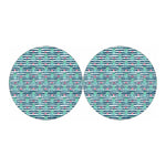 Cute Octopus Pattern Print Car Coasters