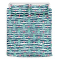 Cute Octopus Pattern Print Duvet Cover Bedding Set