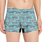 Cute Octopus Pattern Print Men's Boxer Briefs