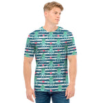 Cute Octopus Pattern Print Men's T-Shirt