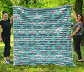 Cute Octopus Pattern Print Quilt