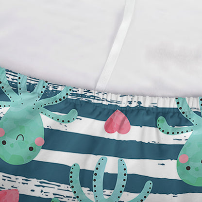 Cute Octopus Pattern Print Sofa Cover