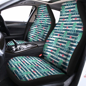 Cute Octopus Pattern Print Universal Fit Car Seat Covers