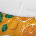Cute Orange Fruit Pattern Print Sofa Cover
