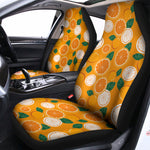 Cute Orange Fruit Pattern Print Universal Fit Car Seat Covers