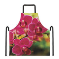 Cute Orchid Print Apron