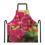 Cute Orchid Print Apron