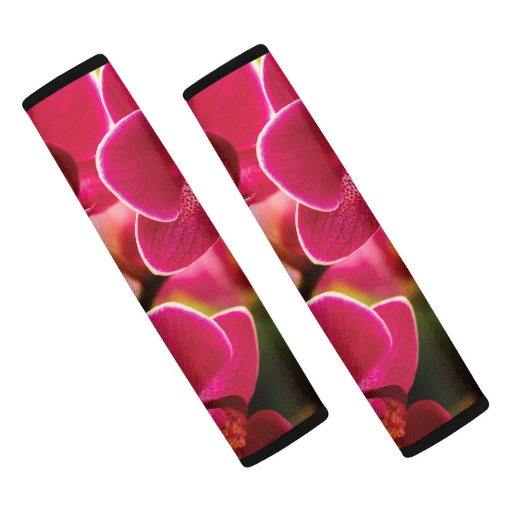 Cute Orchid Print Car Seat Belt Covers