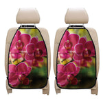 Cute Orchid Print Car Seat Organizers
