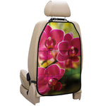 Cute Orchid Print Car Seat Organizers