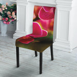 Cute Orchid Print Dining Chair Slipcover