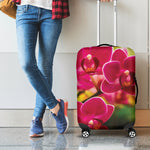Cute Orchid Print Luggage Cover