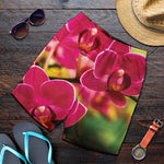 Cute Orchid Print Men's Shorts