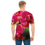 Cute Orchid Print Men's T-Shirt