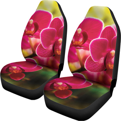 Cute Orchid Print Universal Fit Car Seat Covers