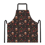 Cute Owl Print Apron