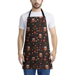 Cute Owl Print Apron