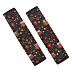 Cute Owl Print Car Seat Belt Covers