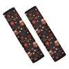 Cute Owl Print Car Seat Belt Covers