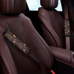 Cute Owl Print Car Seat Belt Covers