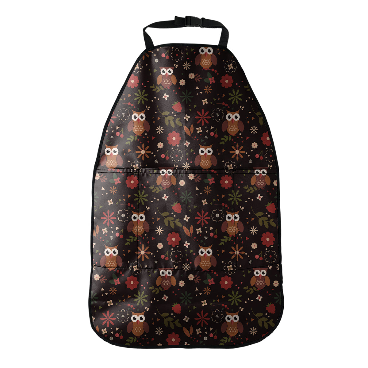 Cute Owl Print Car Seat Organizers