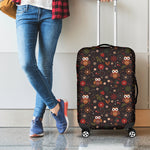 Cute Owl Print Luggage Cover