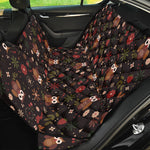 Cute Owl Print Pet Car Back Seat Cover