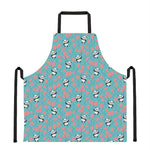 Cute Panda And Balloon Pattern Print Apron