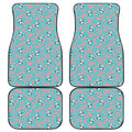 Cute Panda And Balloon Pattern Print Front and Back Car Floor Mats