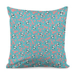 Cute Panda And Balloon Pattern Print Pillow Cover