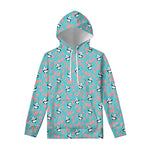 Cute Panda And Balloon Pattern Print Pullover Hoodie