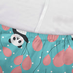 Cute Panda And Balloon Pattern Print Sofa Cover