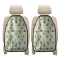 Cute Panda And Bamboo Pattern Print Car Seat Organizers